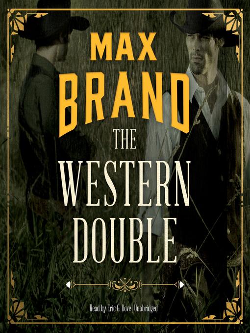 Title details for The Western Double by Max Brand - Wait list